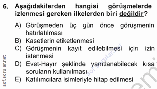 Soru 6