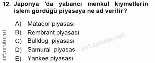Soru 12
