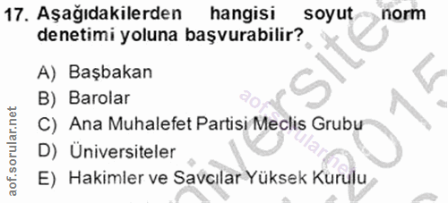 Soru 17