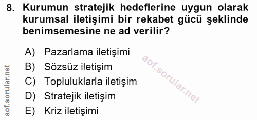 Soru 8