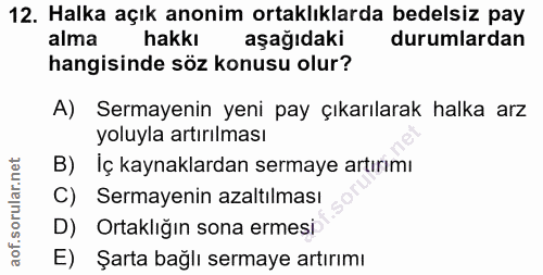 Soru 12