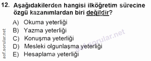 Soru 12