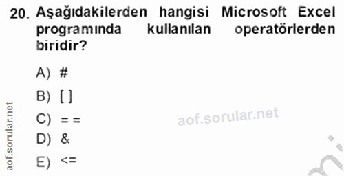Soru 20
