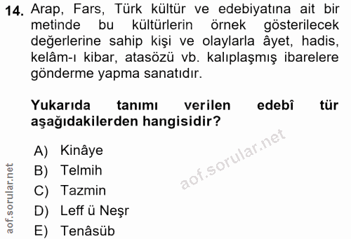 Soru 14