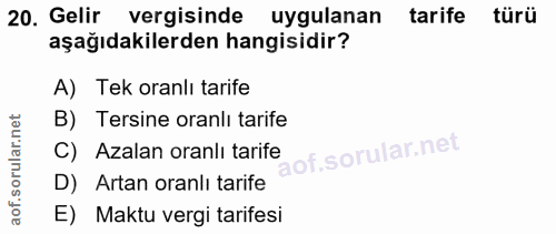 Soru 20