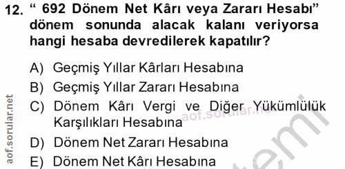 Soru 12