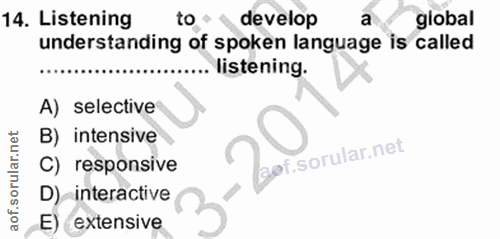 Soru 14