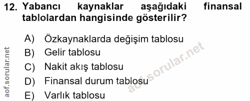 Soru 12