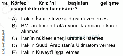 Soru 19