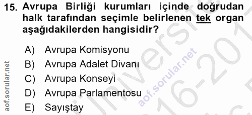 Soru 15