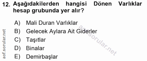 Soru 12