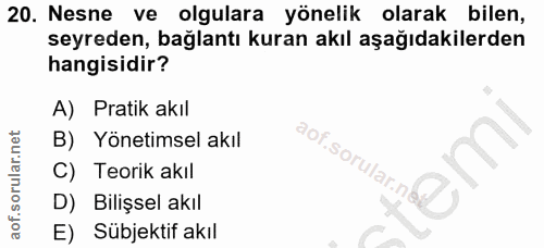 Soru 20