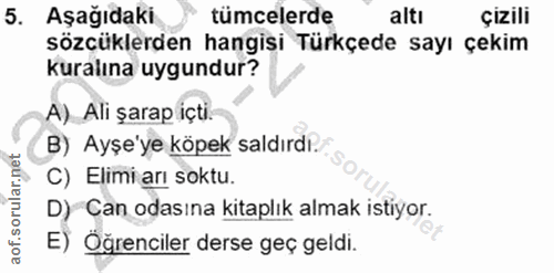 Soru 5