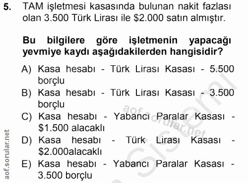 Soru 5