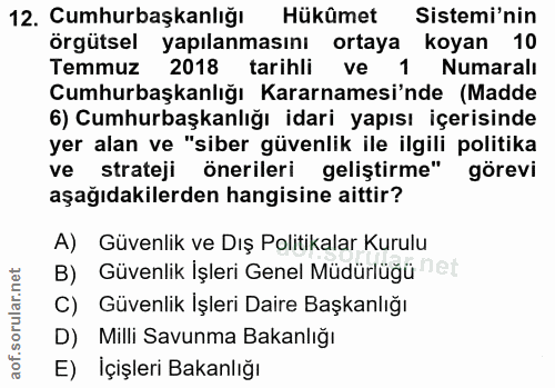 Soru 12