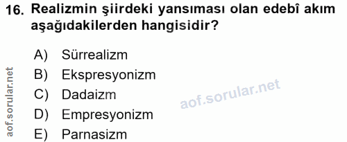 Soru 16