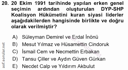 Soru 20