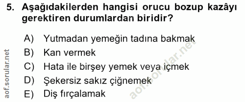 Soru 5
