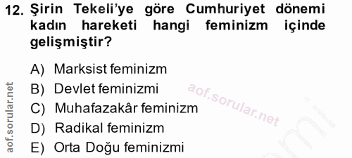 Soru 12