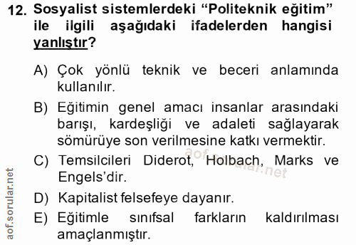 Soru 12
