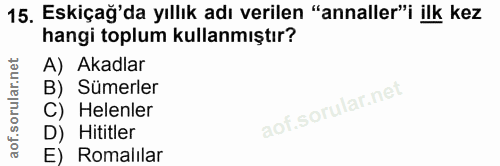 Soru 15