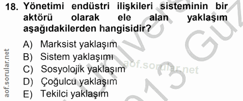 Soru 18