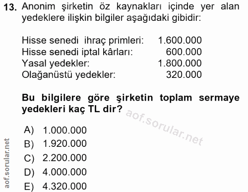 Soru 13