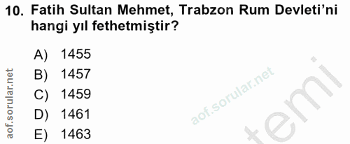 Soru 10