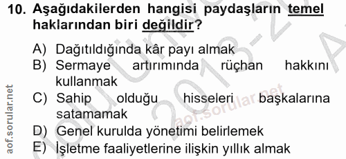 Soru 10