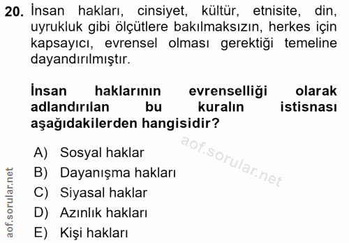 Soru 20