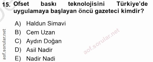 Soru 15