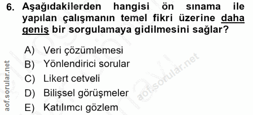 Soru 6