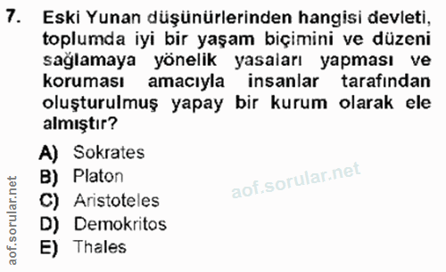 Soru 7