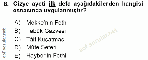 Soru 8