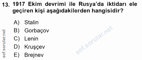Soru 13