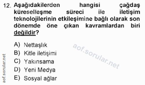 Soru 12