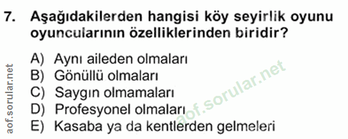 Soru 7