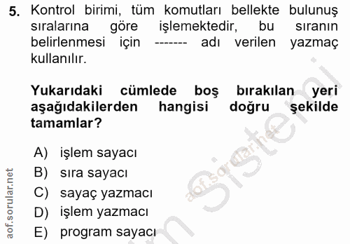 Soru 5