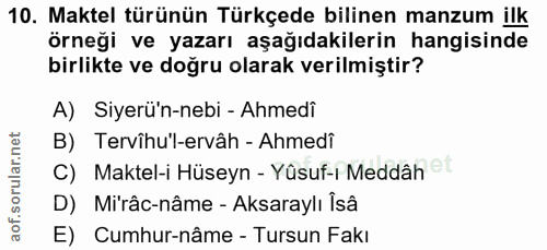 Soru 10