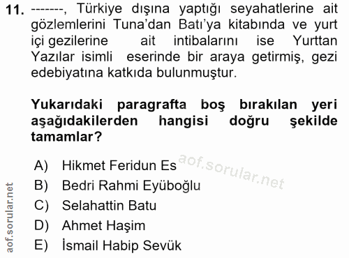 Soru 11