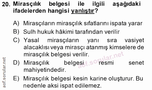 Soru 20