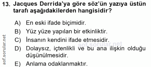 Soru 13