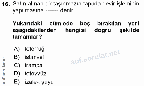Soru 16