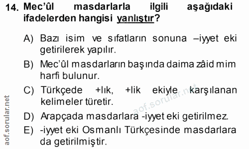 Soru 14