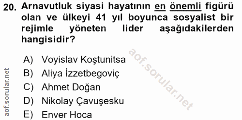 Soru 20