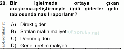 Soru 20