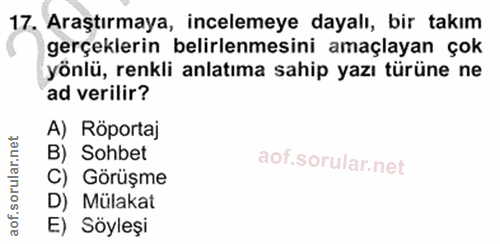 Soru 17