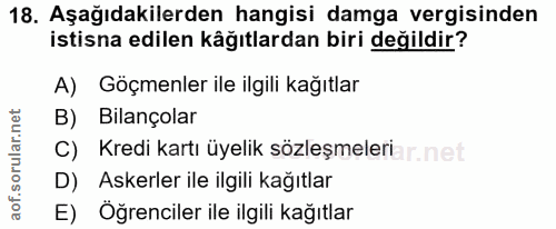 Soru 18