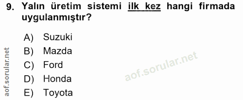 Soru 9
