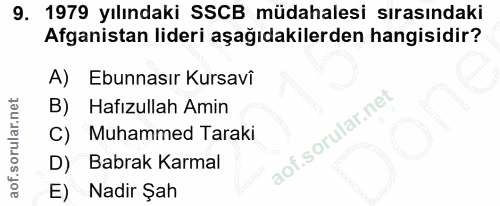 Soru 9